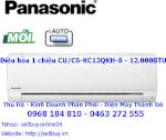 Điều Hòa Rẻ!!! Điều Hòa Panasonic 1 Chiều 12000 Btu Cu/Cs-Kc12Qkh-8