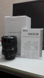 Bán Nikkor 24-85 F3.5-5.6 G (Fullbox)