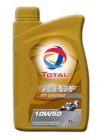 Nhớt Total 4T Racing 10W50 Cao Cấp Cho Xe Máy, Moto