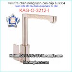 Vòi Bếp Nóng Lạnh Sus 304 Kag-O3212-I Chiết Khấu Cao