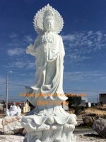 Mẫu Tượng Phật Quán Thế Âm Đẹp - Đá Mỹ Nghệ Non Nước Đà Nẵng