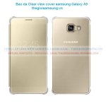 Bao Da Clear View Samsung Galaxy A9 Pro