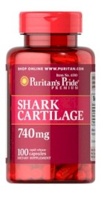 Shark Cartilage 740Mg Hãng Puritan\'S Pride Chai 100 Viên