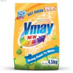 Bột Giặt Vmay Hương Chanh 4.5Kg  Diệt Mạt Bụi Và Vi Khuẩn 99.9%