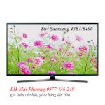 Bộ Đôi Tivi 4K Samsung Hút Khách Nhất 2016: 43Ku6000, 43Ku6400