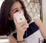 Ốp Hoa Daisy Kèm Gương Iphone 6/6S