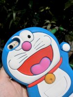 Ốp Silicon Doraemon 3D 5/5S
