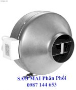 Phân Phối Toàn Quốc Quạt Thông Gió Âm Trần Nối Ống Dpt15-55B