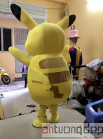 Cho Thuê Mascot Thú Rối Pokemon Pikachu