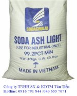 Tân Tiến Chuyên Phân Phối Soda Ash Light 99.2%