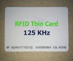 Thẻ Cảm Ứng Mỏng 125Khz