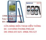 Điện Thoại Nokia Chữa Cháy Giá Rẻ Nhất Hcm ,Nokia 110I,2610 Mua Máy Tặng Sim