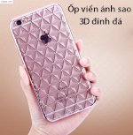 Ốp Viền Đính Đá Ánh Sao Kim Cương 3D Iphone 7Plus
