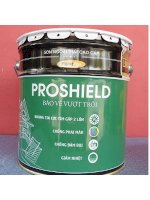 Sơn Ngoại Thất Cao Cấp Proshield Bảo Vệ Vượt Trội, Giá Rẻ