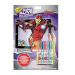 Tập Và Bút Tô Màu Thần Kỳ 4D Crayola Color Alive Avengers - Kn 4212