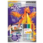 Tập Và Bút Tô Màu Thần Kỳ 4D Crayola Color Alive - Dragon - Kn 4213