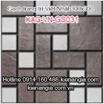 Gạch Mosaic Việt Nhật 300X300 Kag-Vn-Gs031,Gạch Kiến Trúc Giá Rẻ