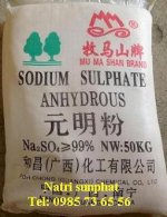 Sodium Sulphate, Muối Natri Sulphate;Na2So4,Natri Sunphat