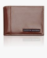 Ví Da Nam Tommy Hilfiger Men's Leather Cambridge Passcase Wallet With Removable