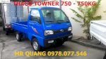 Bán Xe Tải Thaco Towner 750, 600Kg 700Kg 740Kg Nhập Khẩu Chính Hãng Đời 2016