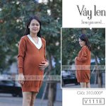 Những Mẫu Váy, Áo Len Bầu Đẹp Và Thời Trang Nhất 2016 Tại Hà Nội