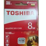 Thẻ Nhớ 8G Toshiba Micro Sd Class 10 Tốc Độ 48M/S