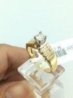 Nhẫn Nữ Magic Glo 14K Gold Diamond Ring Ladies Usa