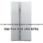 Tủ Lạnh Side By Side Hitachi R-S700Pgv2(Gbk/Gs)- 605 Lít Giá Rẻ