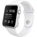 Đồng Hồ Apple Watch Sport 38Mm Smartwatch , Silver Aluminum Case, White