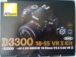 Bán Máy Ảnh Nikon D3300 + Lens Kit, Brand New Nguyên Full Box, Hàng Xách Tay Usa