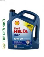Nhớt Shell Helix Hx7 Diesel 10W30 6L Nhập Khẩu