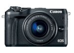 Canon Eos M6 (Ef-M 15-45Mm F3.5-6.3 Is Stm) Lens Kit Black