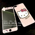 Skin Miếng Dán Cường Lực Iphone 7,7Plus Kitty, Đoraemon