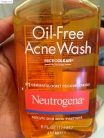Sữa Rửa Mặt Neutrogena Oil Free Acne Wash