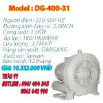 Máy Thổi Khí Đặt Cạn Con Sò Dargang Dg-400-31 1.5Kw