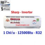 Điều Hòa Sharp Ah-Xp13Uhw 1 Chiều 12500Btu Inverter