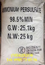 Ammonium Peroxydisulfate, Ammonium Persulfate,(Nh4)2S2O8, Amoni Pesunphat