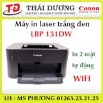 Máy In Laser Canon Lbp-151Dw, In 2 Mặt, Chính Hãng !
