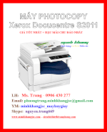 Máy Photocopy Xerox S 2011, Máy Xerox 2011 Giá Cực Tốt