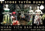 Tuyển  Nhân Viên Bán Hàng Thời Trang