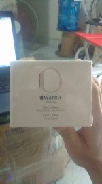 Apple Watch Seri 2 Rose Gold Aluminium Size 3.8Mm
