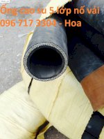 Ống Cao Su Bố Vải 5 Lớp Bố Vải Phi 50