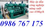 Máy Ép Dầu Công Nghiệp Ép 450Kg/H Cực Nhanh Giá Rẻ