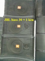 Dàn Karaoke: Loa Jbl Bass 25 Và Jbl Bass 30, Vang Số Aap K1000, Âm Ly Jarguar Các Loại Hàng Bãi Xịn