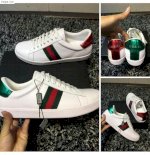 Giày Sneaker Gucci Trắng Mới Full Box