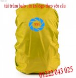 Chuyên May Túi Trùm Balo Đi Mưa , Áo Mưa Phủ Balo, Bao Áo Phủ Trùm Balo Rain Cover For Backpack