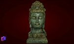 Tượng Trang Trí- Đầu Phật Bồ Tát Bé - Ph 087