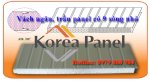 Panel Eps Chống Cháy Lan Vách Ngăn, Trần 9 Sóng Nhỏ Kp-9W - Hàn Quốc
