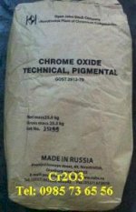 Bột Crom Xanh, Bột Oxit Crom Xanh, Crom Oxit Xanh, Chrome Oxide Green, Chromium(
