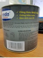 Sơn Epoxy Panda Siêu Tiện Lợi Và Tiết Kiệm- Chuyên Gia Lót Kẽm